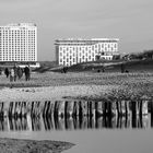 Warnemünde beach - "divided land"