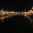 Warnemünde bei Nacht