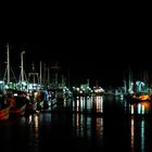 Warnemünde bei Nacht