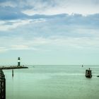 Warnemünde - Einmündung alter Hafen