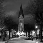Warnemünde, Evangelische Kirche - Dezember