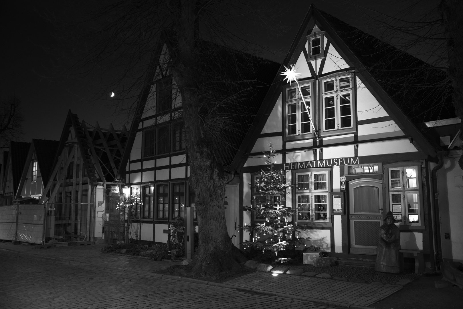 Warnemünde "Heimatmuseum" during Advent-time