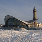 Warnemünde im Schnee