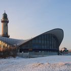 Warnemünde im Schnee 