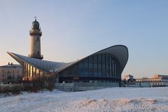 Warnemünde im Schnee 