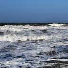 Warnemünde im Sturmtief "Nadia"