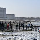 Warnemünde im Sturmtief "Nadia"