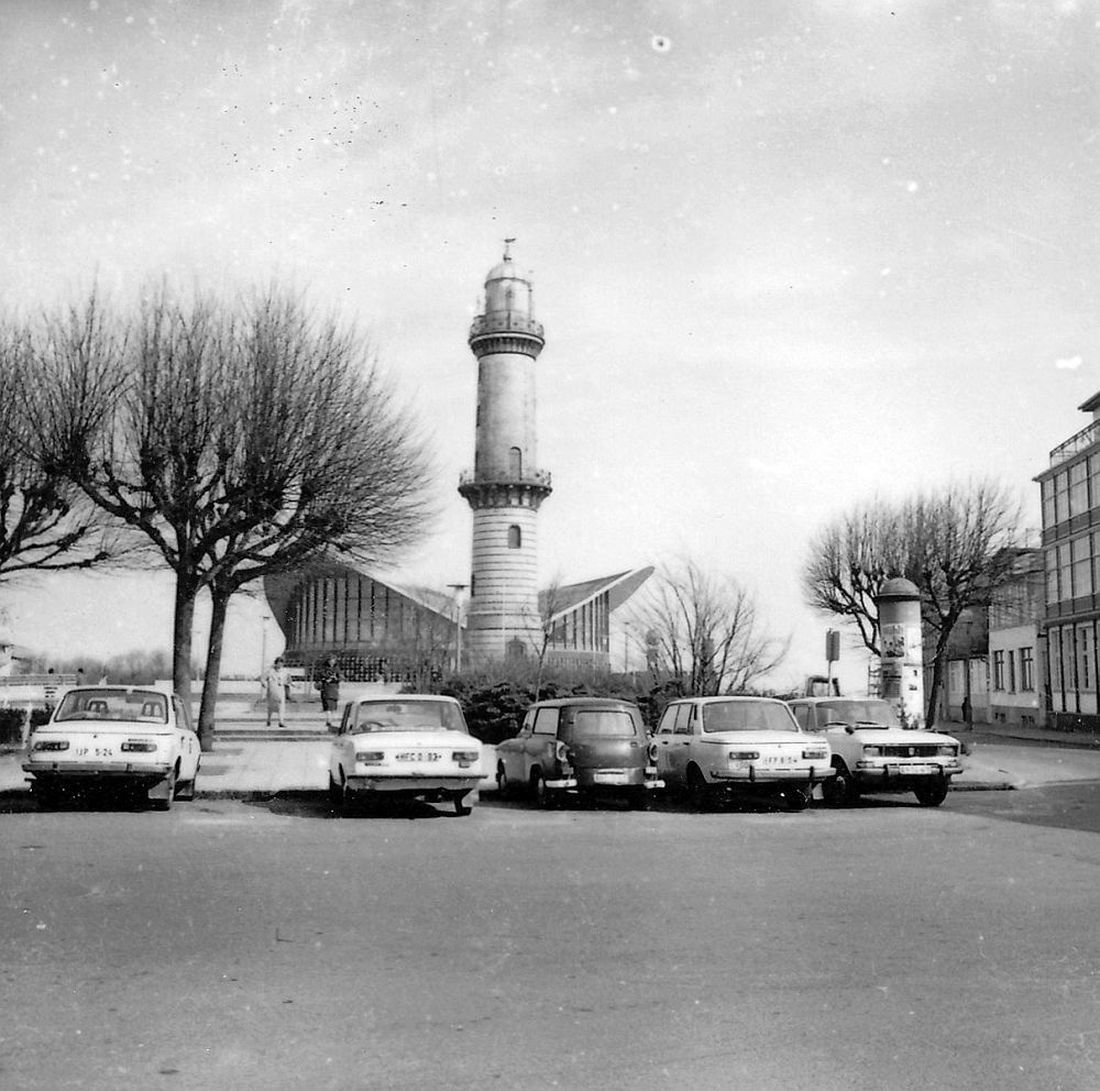 Warnemünde in den 1970ern.