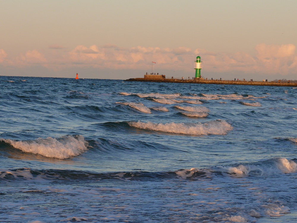 Warnemünde in Januar