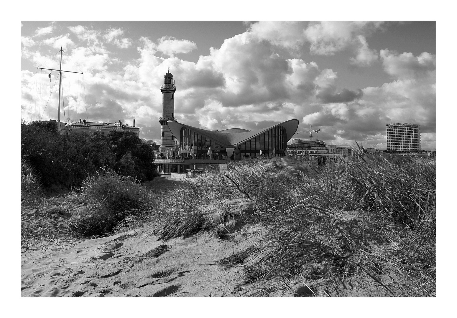 Warnemünde in sw