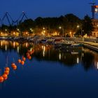 Warnemünde leuchtet - der Alte Strom