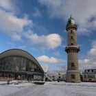 Warnemünde Leuchtturm mit Teepot