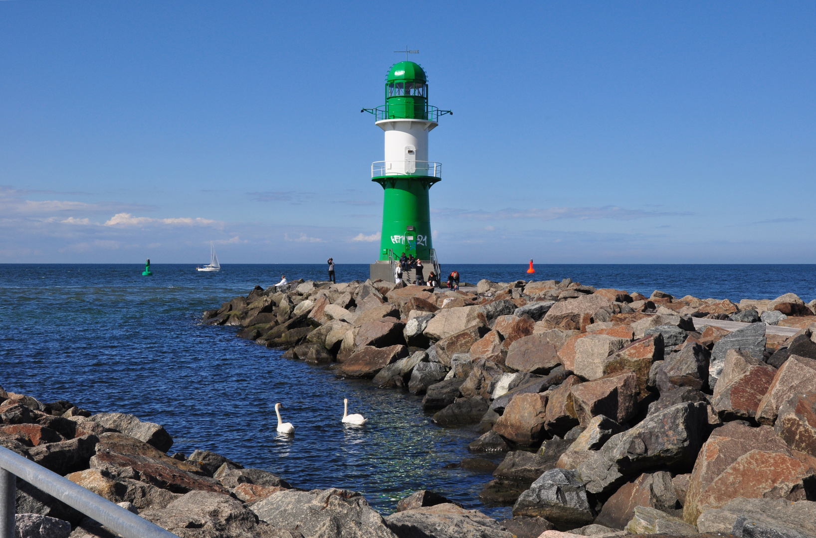 Warnemünde Leuchtturm Westmole