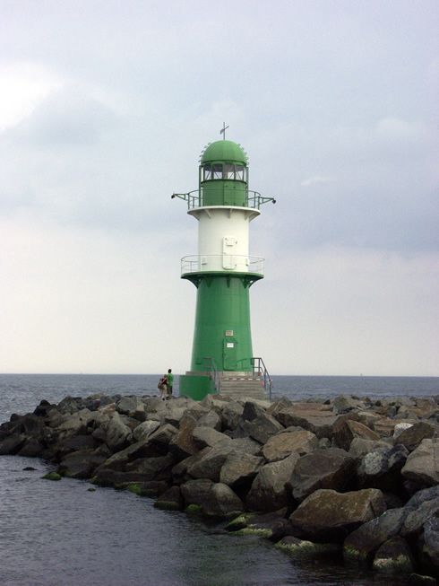 Warnemünde Mole Leuchtturm