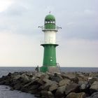 Warnemünde Mole Leuchtturm