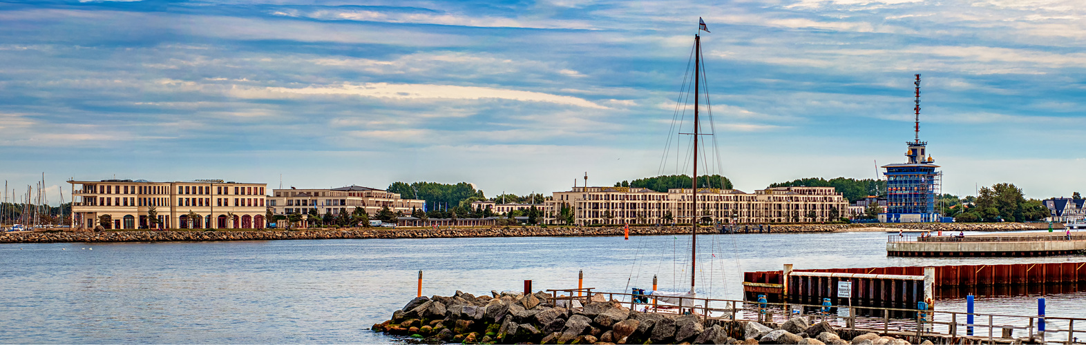 Warnemünde - Panorama Hohe Düne 1