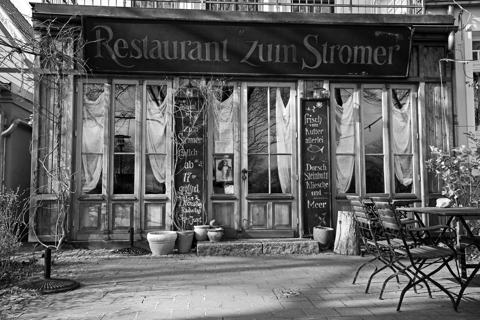 Warnemünde - "Restaurant zum Stromer" at Alter Strom