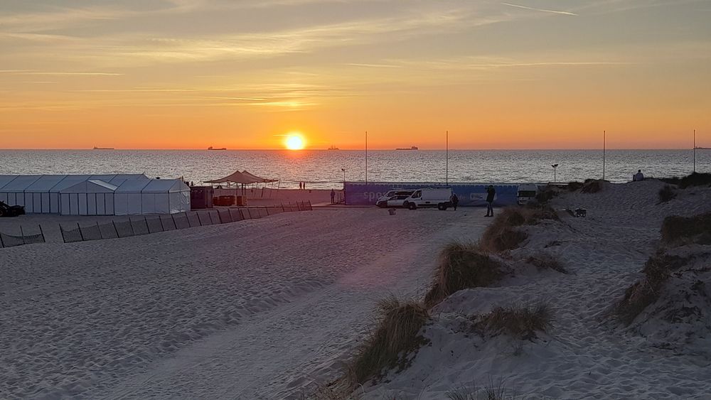 Warnemünde - Sonnenuntergang 