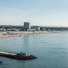 Warnemünde Strand im Sommer