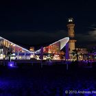 Warnemünde Teepott und Leuchtturm