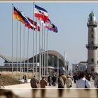 Warnemünde Teepott und Leuchtturm