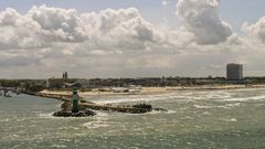 Warnemünde von See