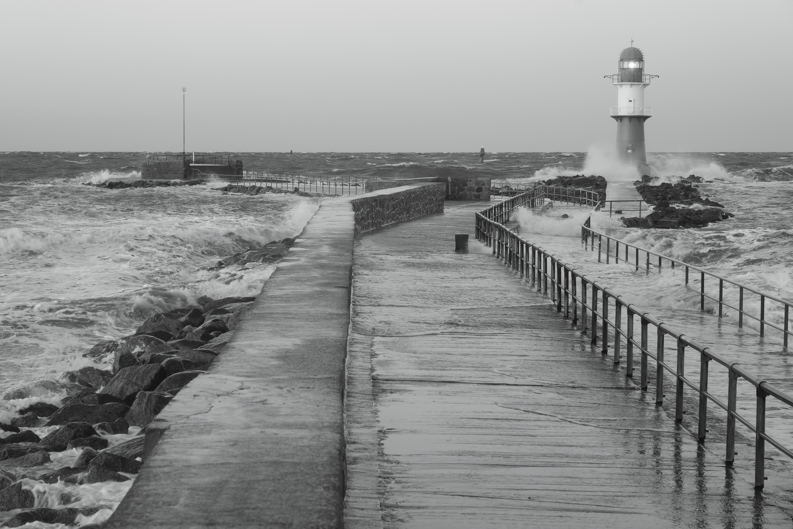 Warnemünde - Western Breakwater