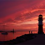 Warnemünde zu später Stunde...
