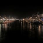 Warnemünder Hafen am alten Strom