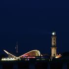 Warnemünder Leuchtturm bei Nacht........