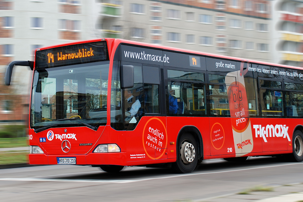 "Warnowblick" Buslinie in Rostock