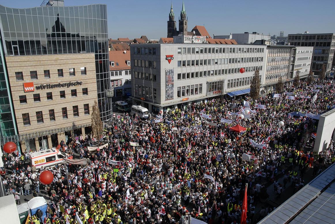 Warnstreik Nürnberg, 20.03.2012