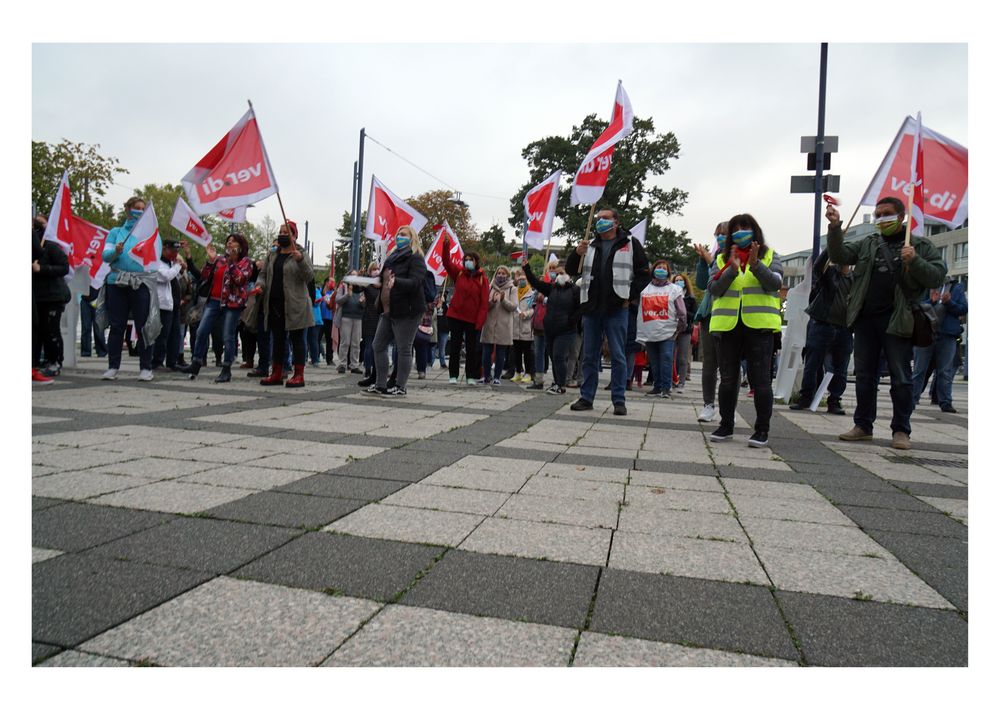 Warnstreik ver.di Offenbach