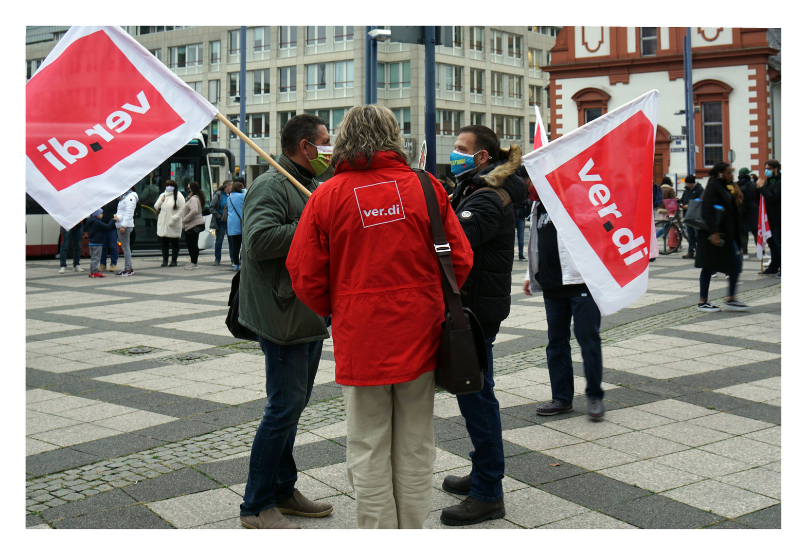 Warnstreik ver.di Offenbach