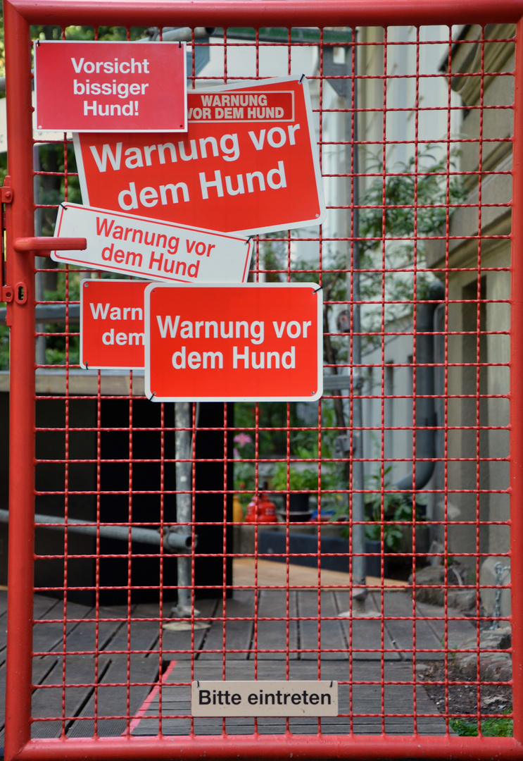 Warnung vor dem Hund (Kreuzberger Nächte sind wirklich lang)