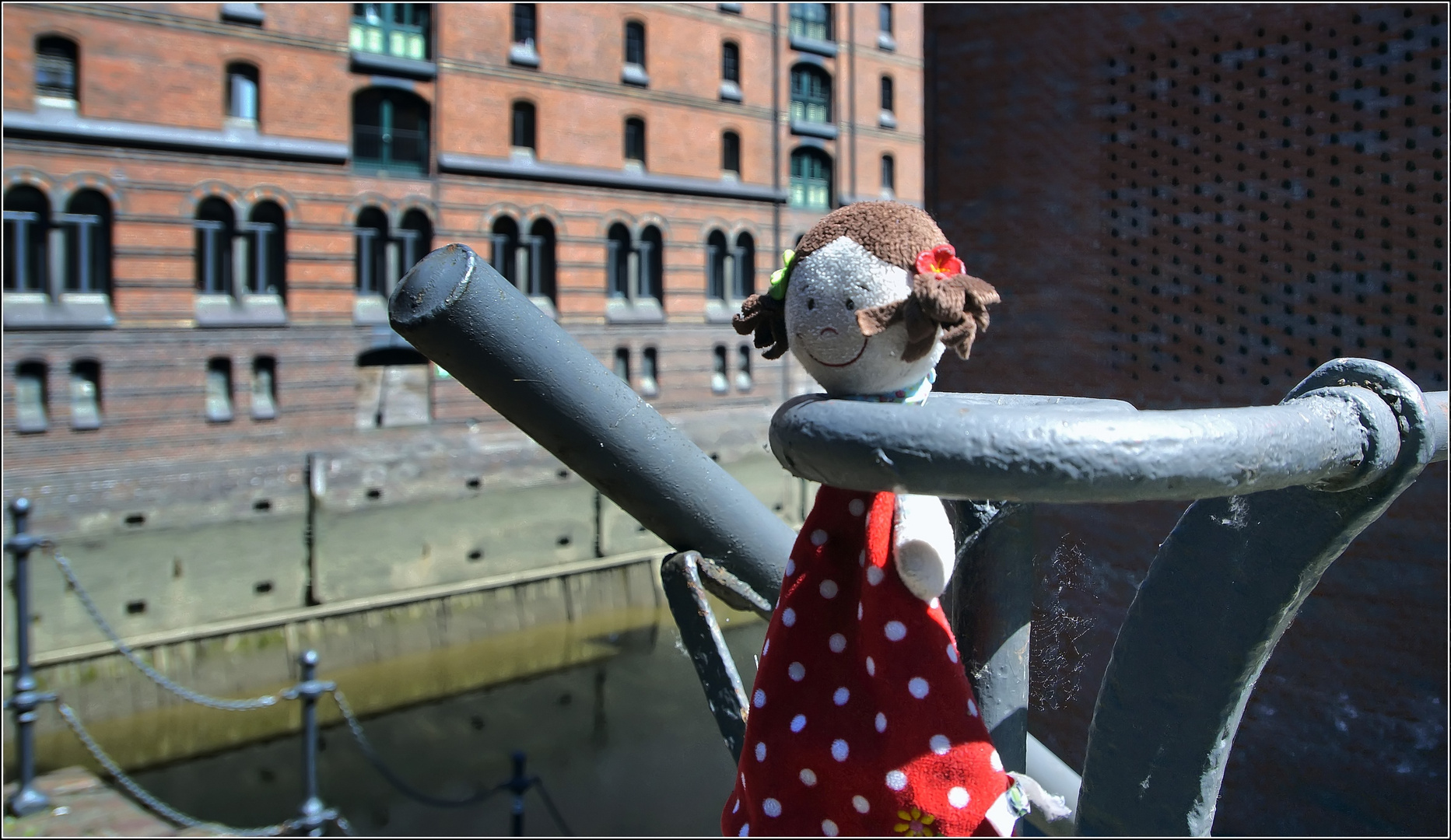 Warnung...solltest du in der Speicherstadt...verloren gehen