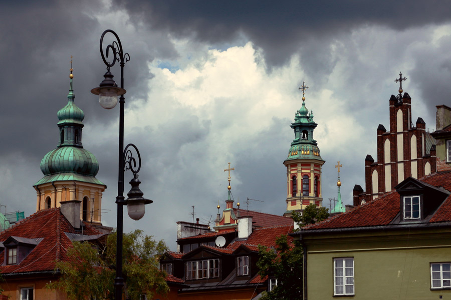 Warsaw's old town