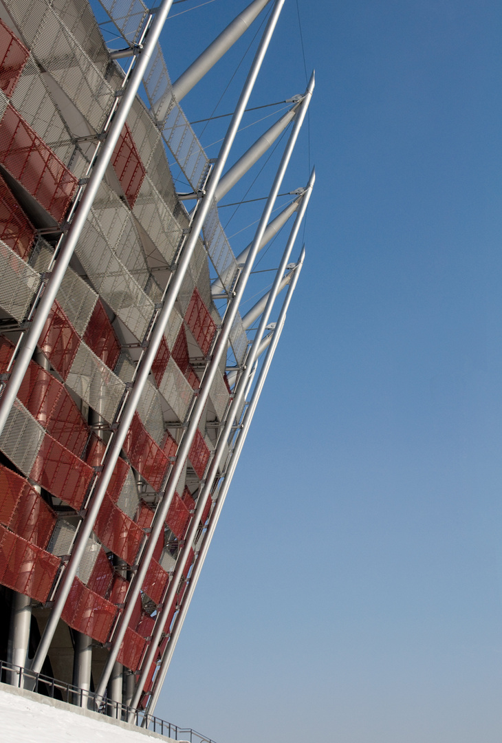 Warschau Stadion Detail