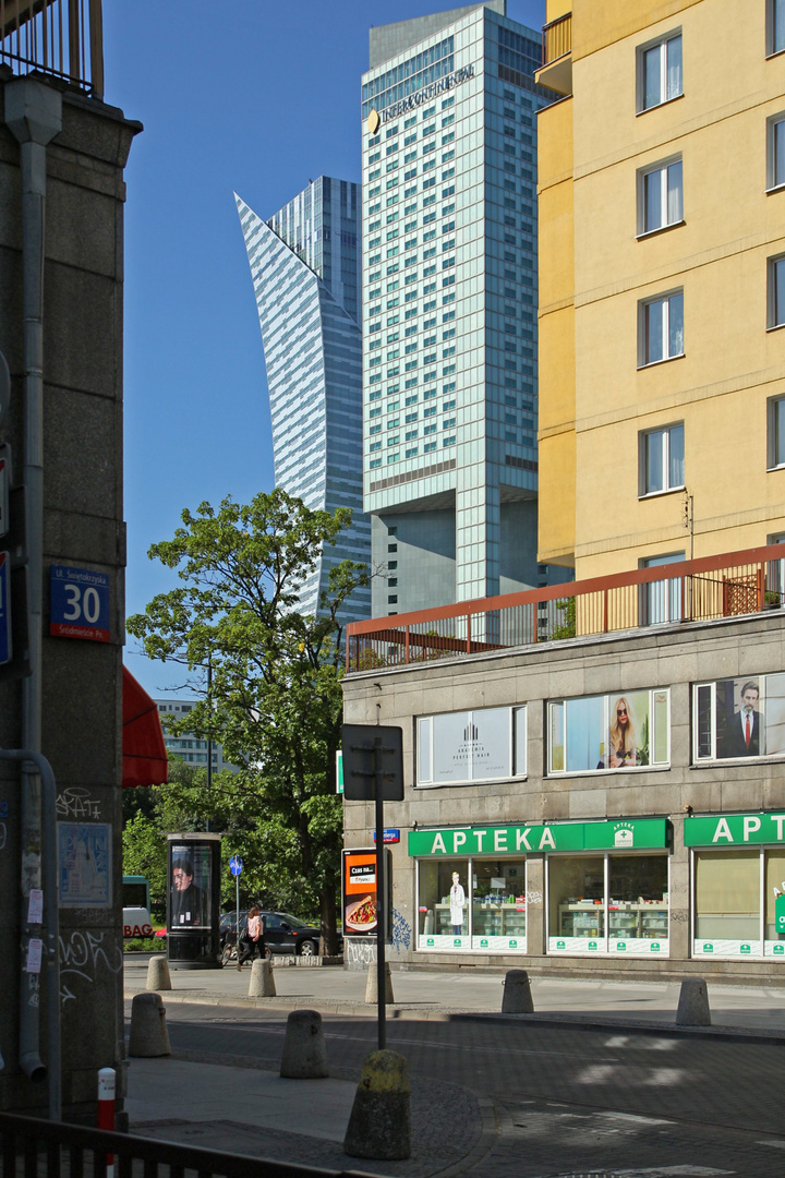 Warschau - Warszawa - Alte und Neue Architektur..