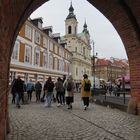 Warschauer Altstadt vom Barbakan aus !