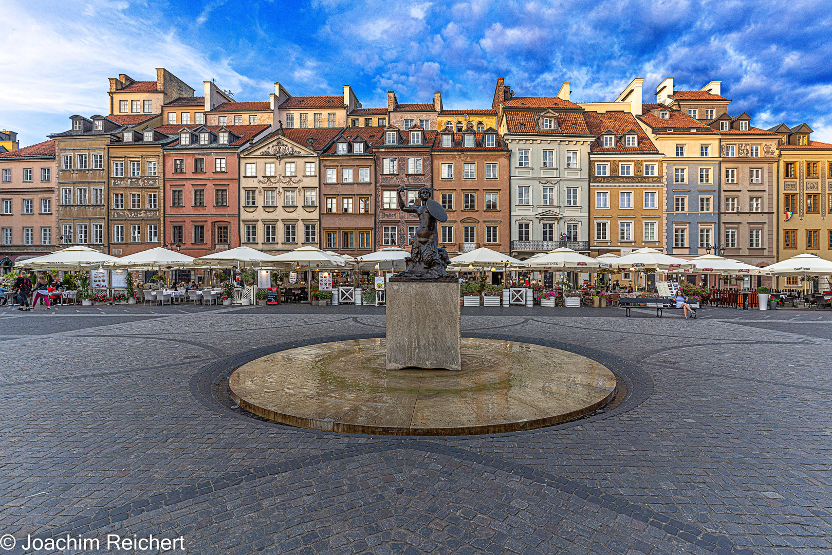 Warschauer Seejungfer auf dem AltstadtMarktplatz (1855) Foto & Bild