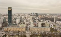 Warszawa - View from Palac Kultury i Nauki (Palace of Culture and Science) - 05