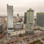 Warszawa  - View from Palac Kultury i Nauki (Palace of Culture and Science) with Zlota 44 - 08