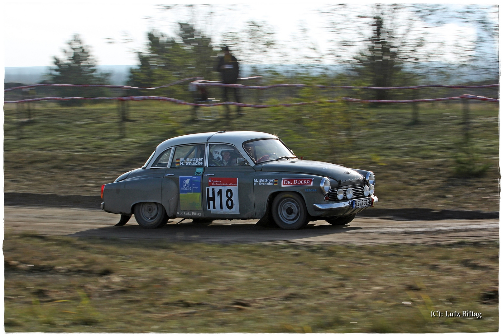 Wartburg 312 im Rallye-Einsatz