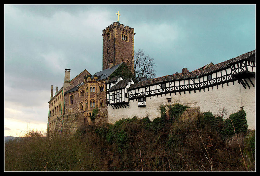 Wartburg am Frühabend