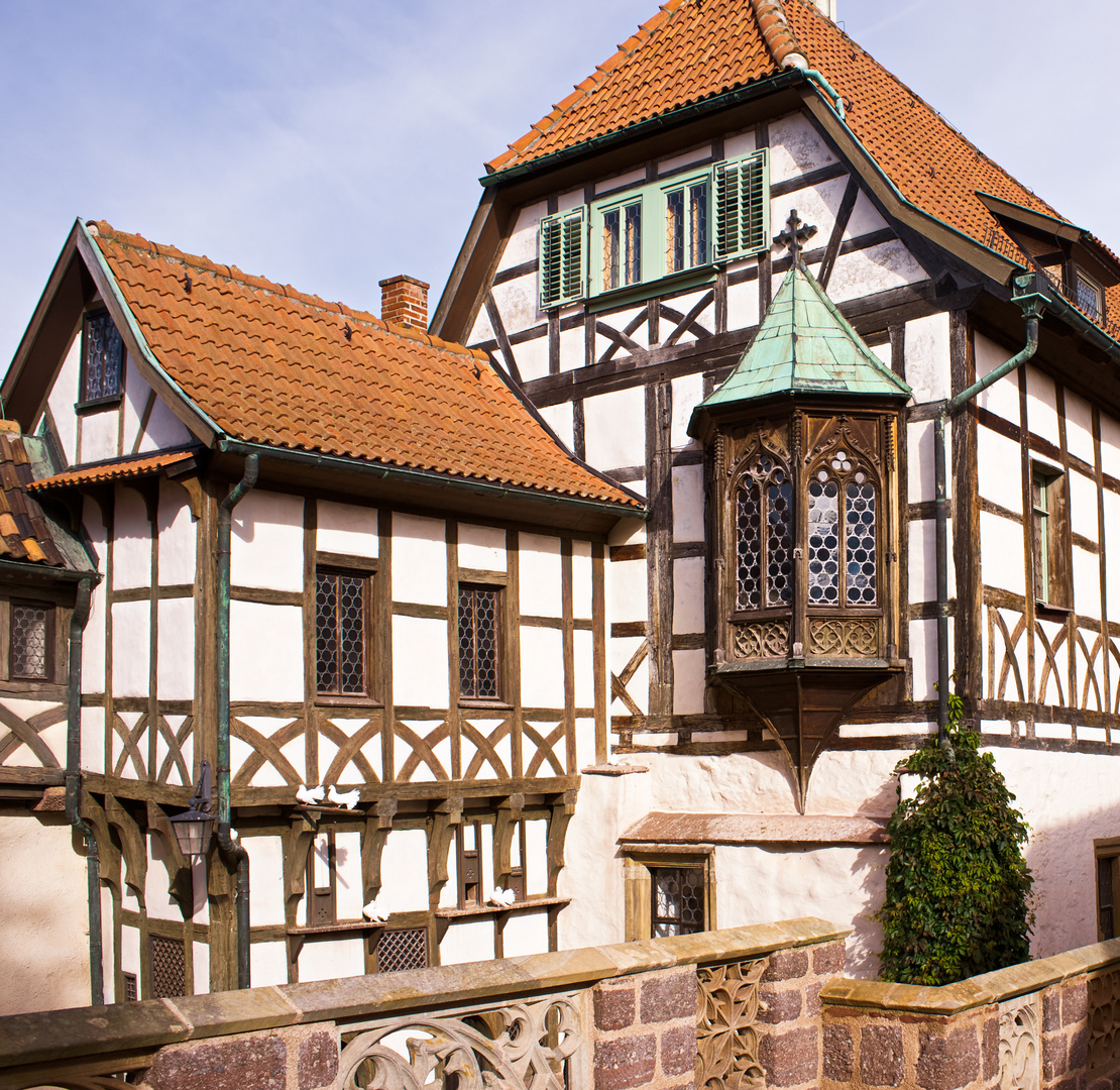 Wartburg Blick zum "Altbau" 