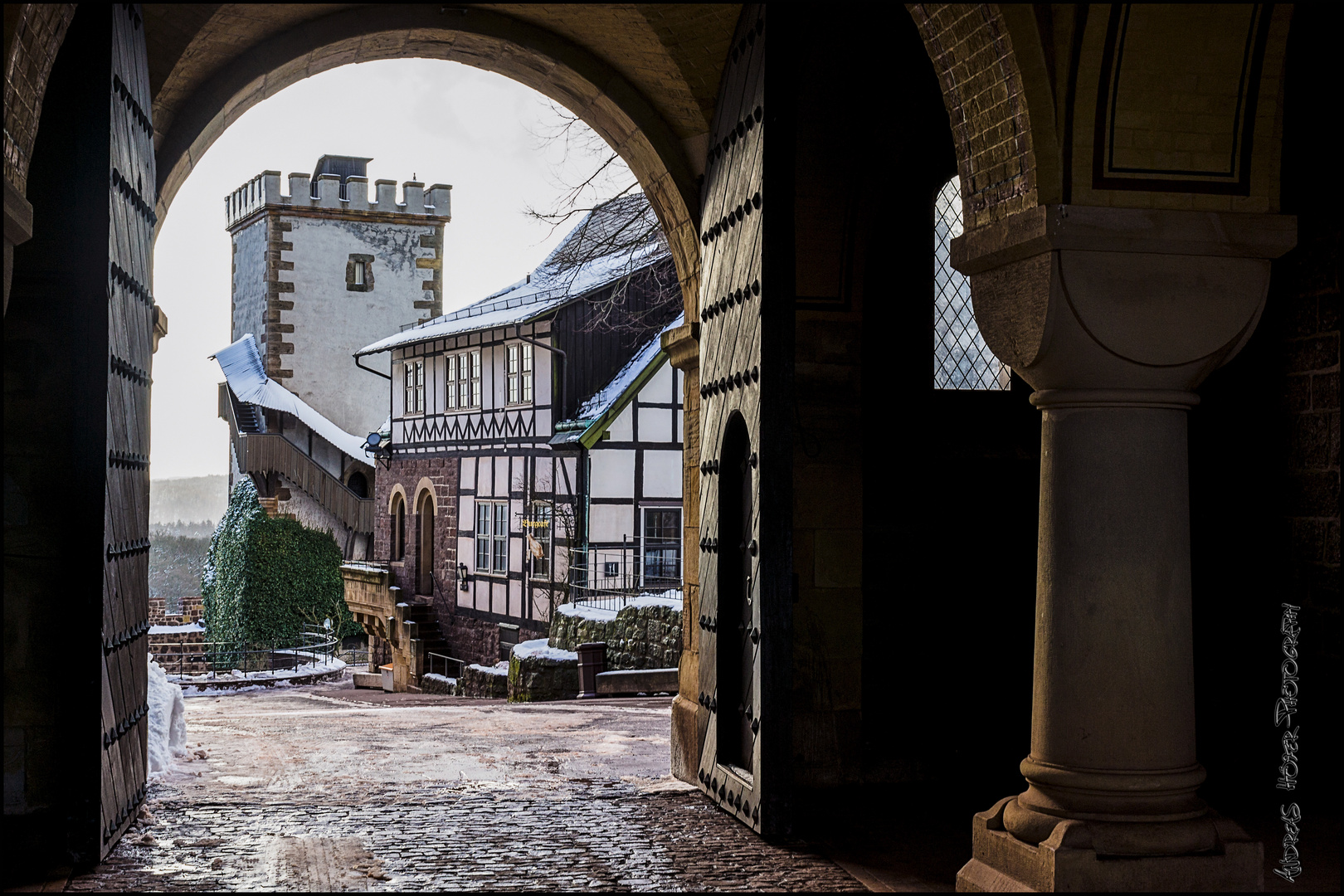 Wartburg Eisenach im Winter