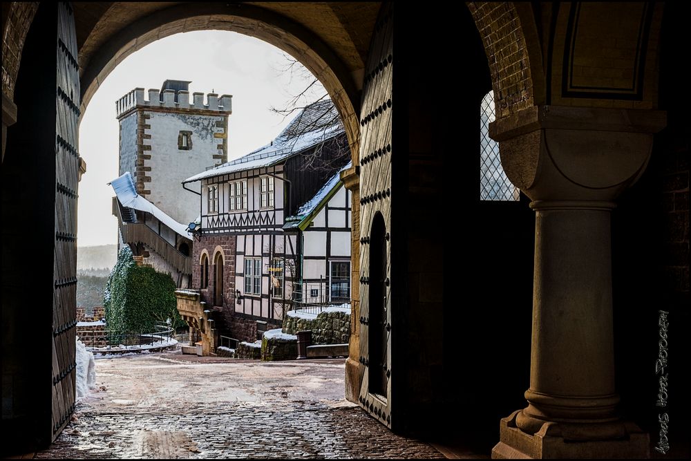 Wartburg Eisenach im Winter