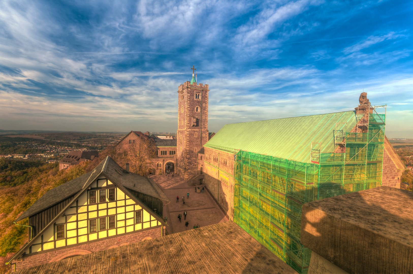 Wartburg HDR inkl. mein schatten ;)