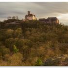 Wartburg im abendlichen Streiflicht